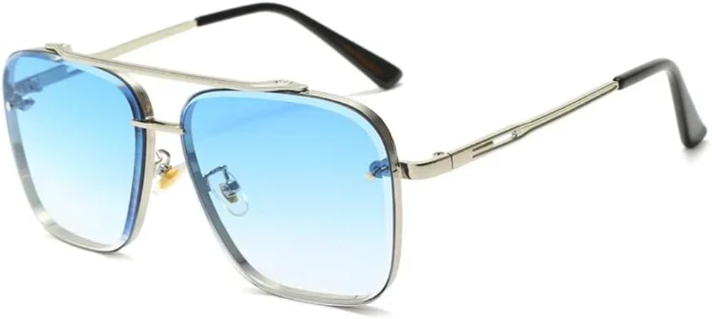 

Классические солнцезащитные очки для мужчин, стильные, винтажные, роскошный дизайн, металлические солнцезащитные очки для женщин, защита от УФ-излучения UV400 SZVVBKK, 10