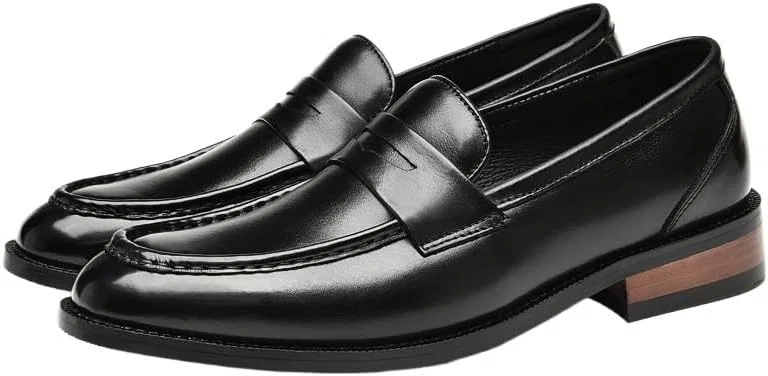 Оксфорды мужские из кожи, на резиновой подошве, Black UOPYNE — фото 3