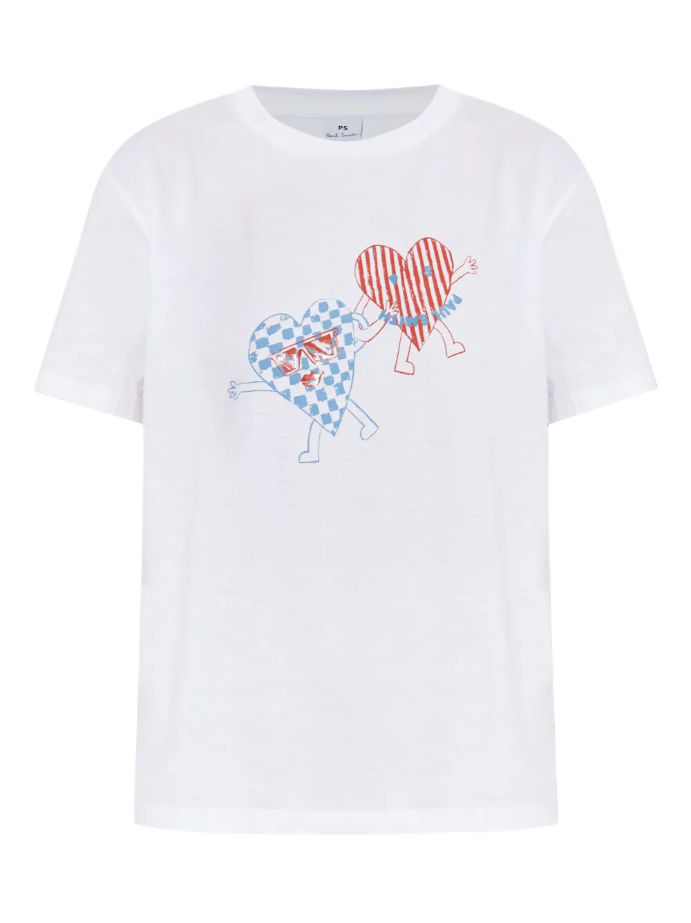 

Футболка с принтом PS Paul Smith, белый