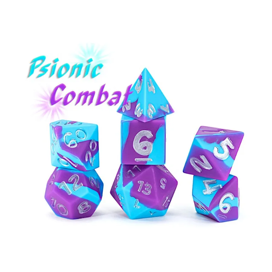 

Полисет — Псионический бой (7), Silicone Dice (Gate Keeper Games)
