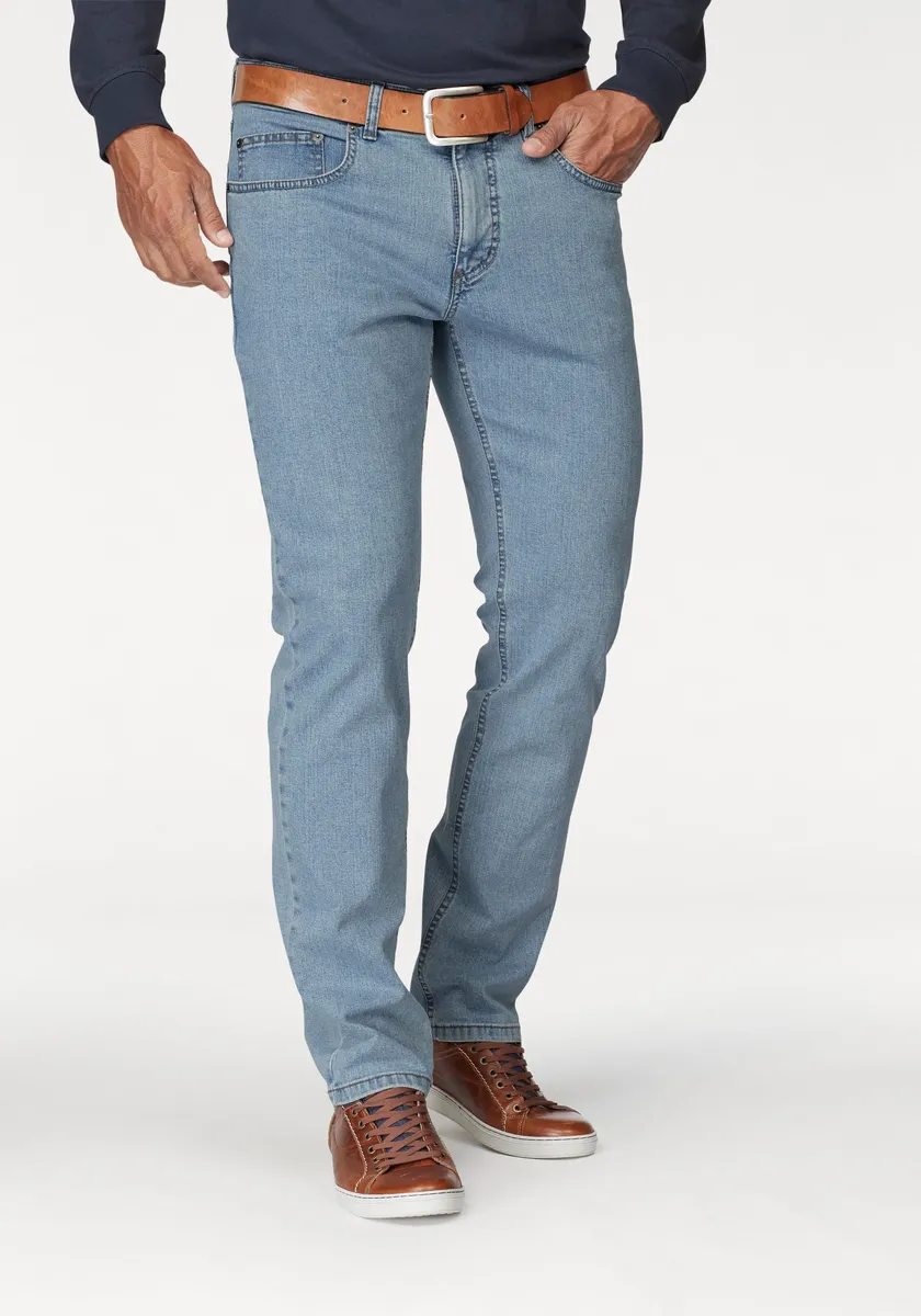 

Джинсы стрейч Pioneer Authentic Jeans "Рон", прямого кроя, цвет Light-Stone