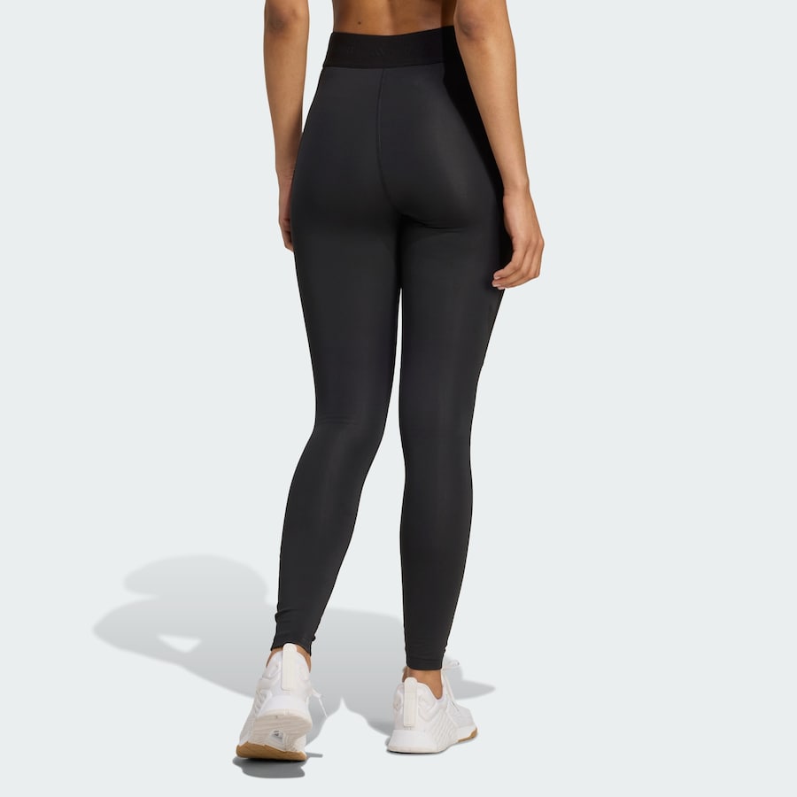 Узкие спортивные брюки ADIDAS PERFORMANCE Techfit COLD.RDY Full-Length, черный — фото 2
