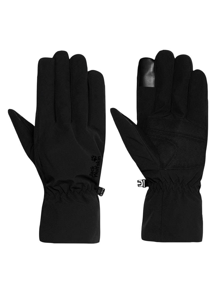 

Jack Wolfskin Перчатки Highloft черного цвета