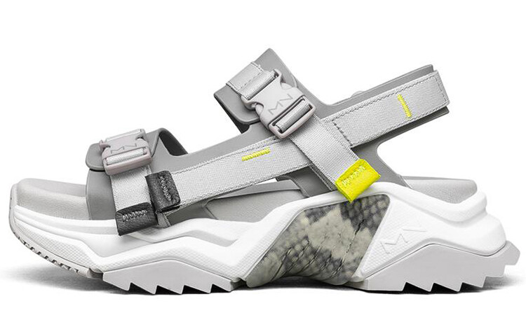 

Пляжные сандалии Block Beach женские серые/белые Skechers