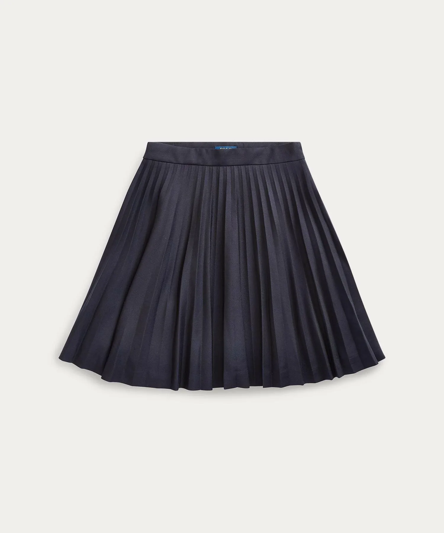 Плиссированная шерстяная юбка (для девочек 7-16 лет) Polo Ralph Lauren, 410 Navy