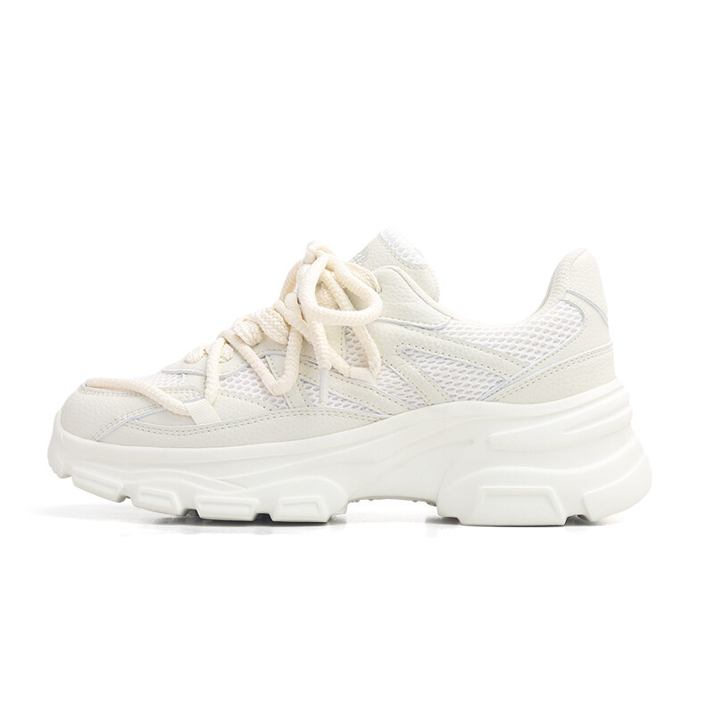 

Кроссовки Jifffly Chunky Sneakers Unisex Low-top, белый