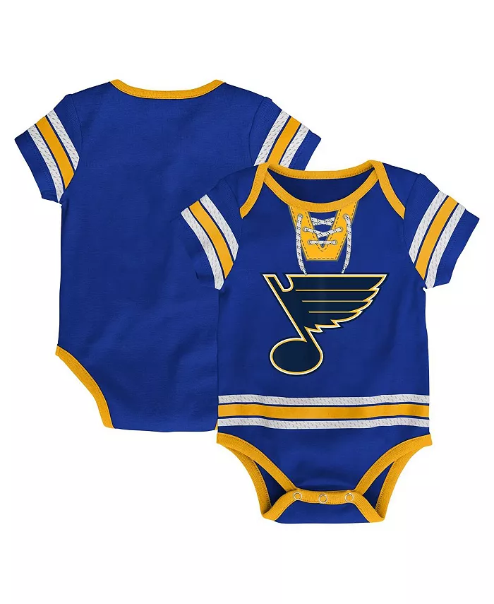

Боди для мальчиков и девочек в хоккейном стиле St. Louis Blues, синее Outerstuff