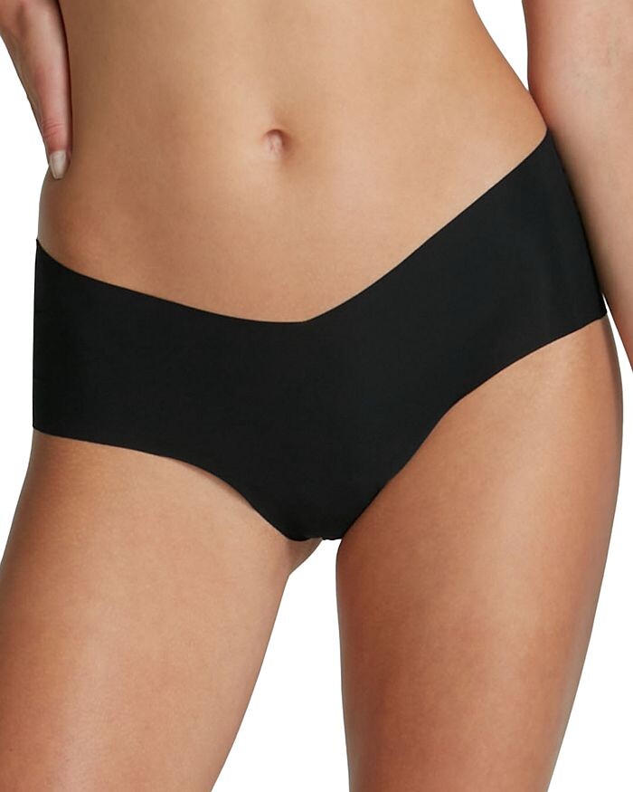 

Короткие трусы Commando Invisible Rib One Size для девочек, черный