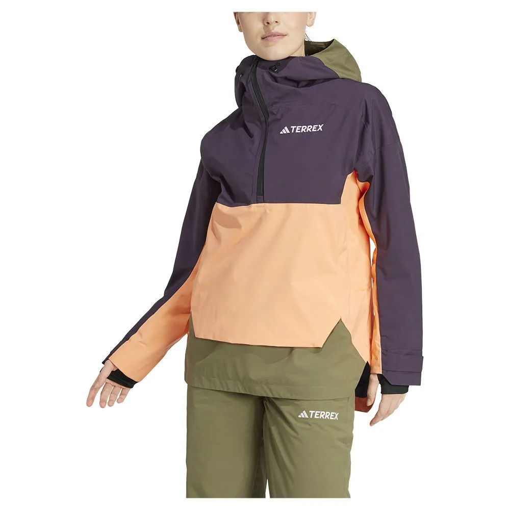 

Куртка adidas Terrex Xperior 2L Lined Rain.Rdy, фиолетовый