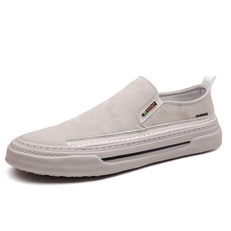 

King Jinmai Дышащие низкие повседневные туфли мужские бежевые, цвет Beige
