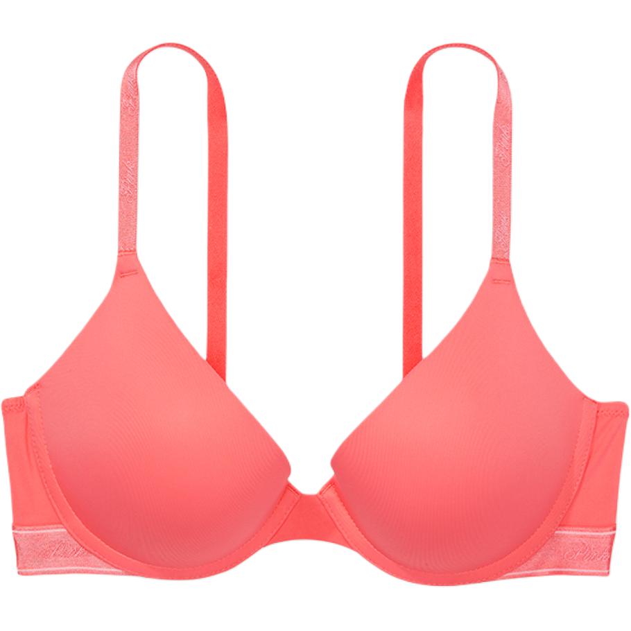 

Victoria's Secret Бюстгальтер PINK WEAR EVERYWHERE женский кораллово-розовый
