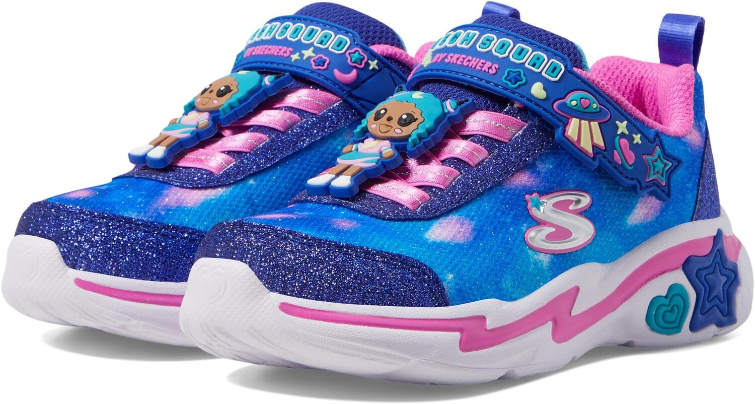 

Кроссовки SKECHERS KIDS Snuggle Sneaks, цвет Navy/Multi