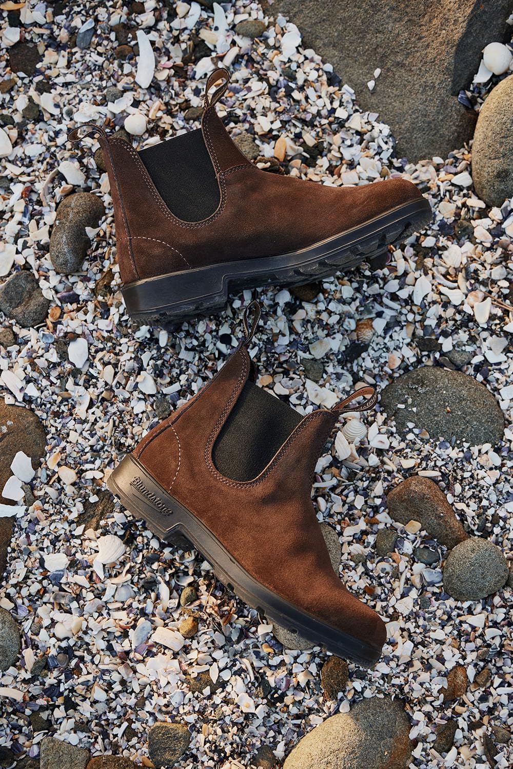 Унисекс-ботинки Blundstone Originals 2405 из замши Челси, коричневый — фото 2