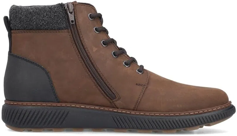 Мужские зимние ботинки Rieker RiekerTEX B3343, со свободной стелькой, водоотталкивающие, Brown 26 — фото 3