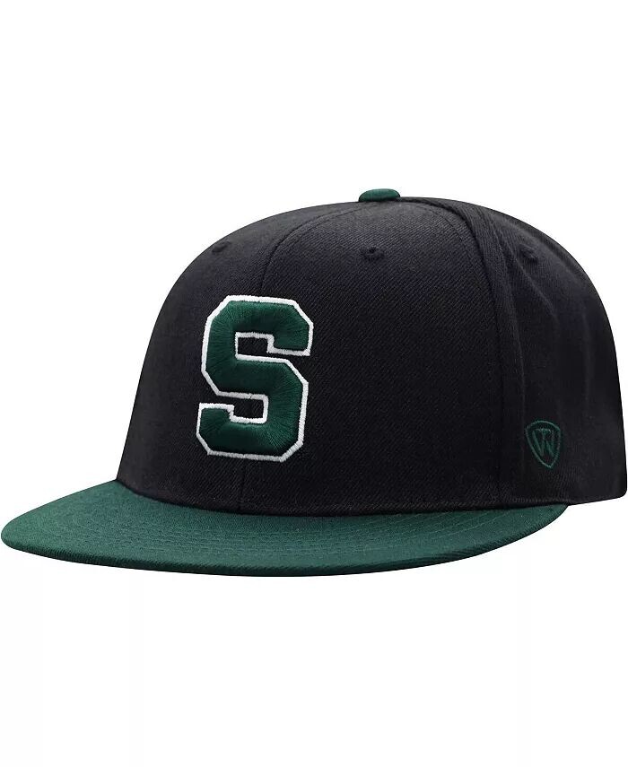 

Мужская черно-зеленая двухцветная приталенная шляпа Michigan State Spartans Team Color Top Of The World