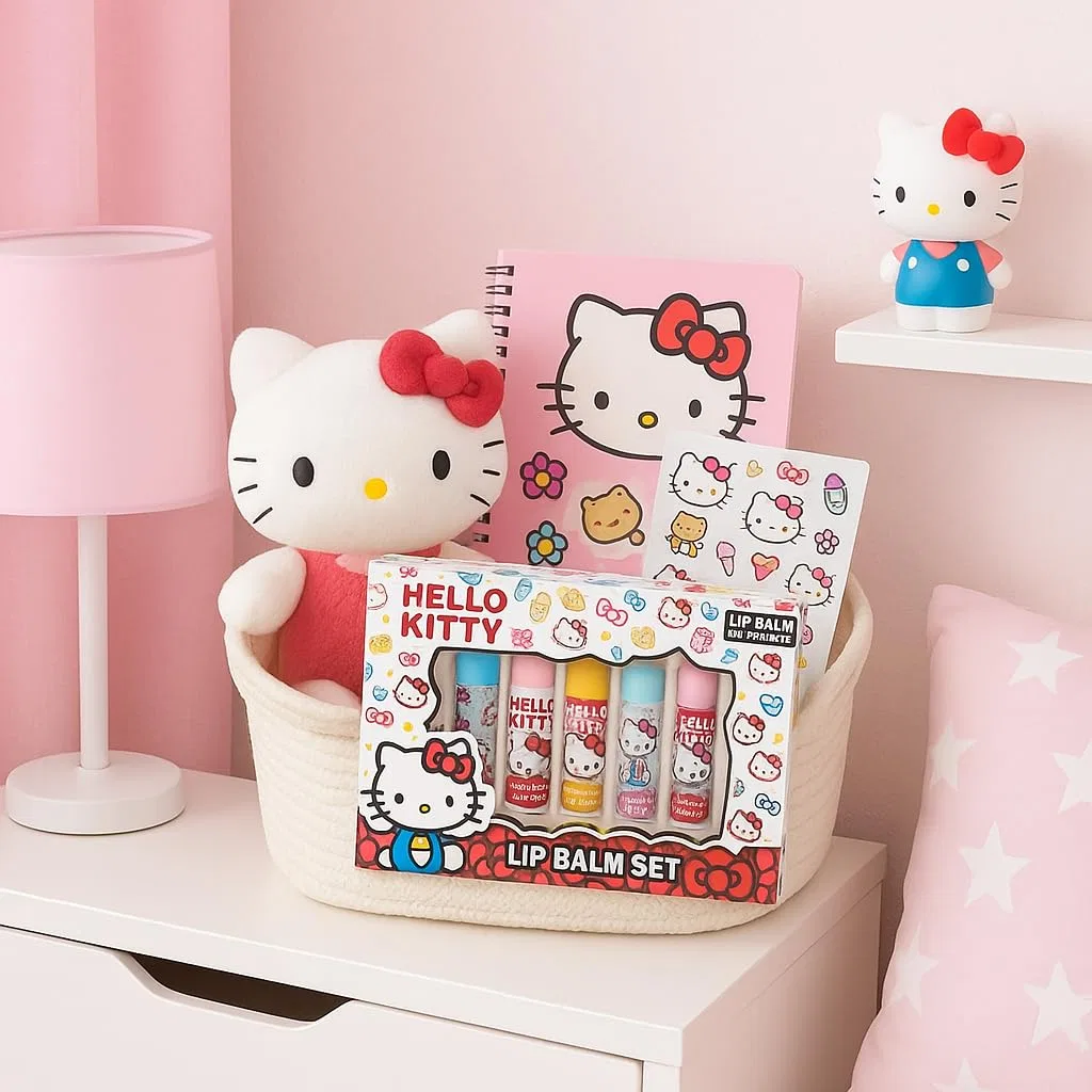 Набор из 5 бальзамов для губ Hello Kitty Corsair Toiletries — фото 2