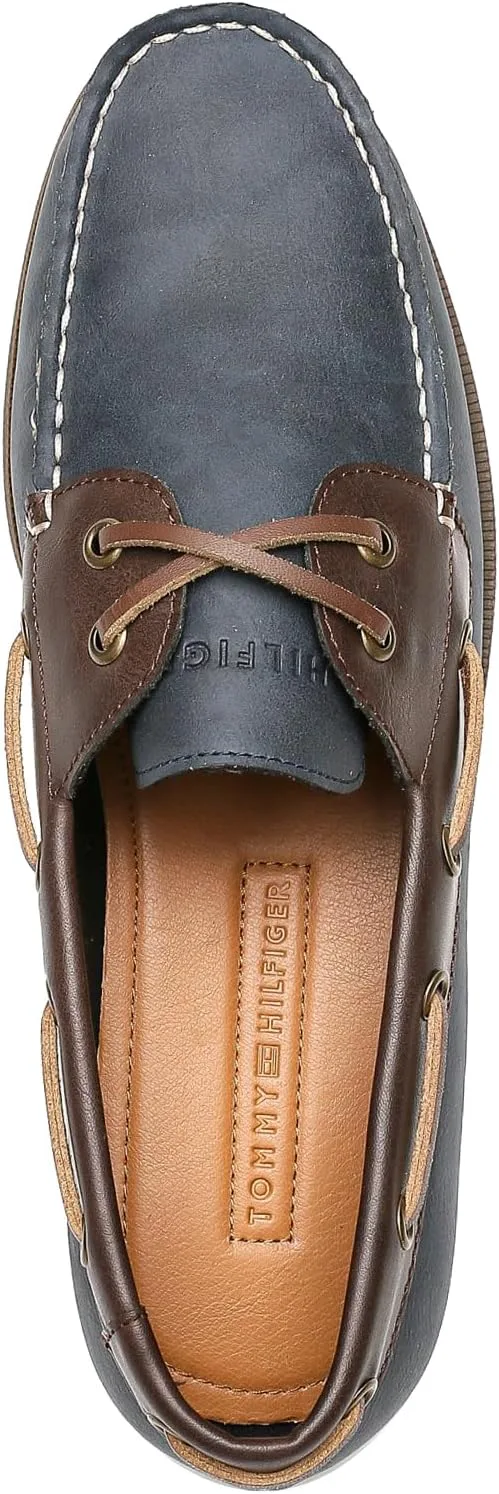 Лоферы Tommy Hilfiger Mens Brazen, темно-синий/темно-коричневый — фото 4