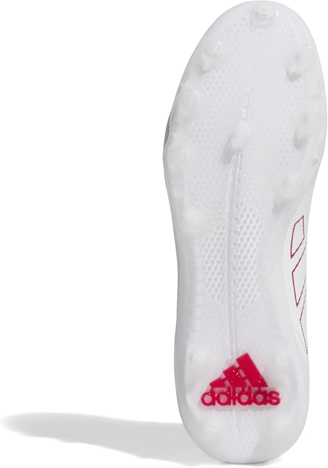 Мужские кроссовки Adidas Adizero Electric.2 для американского футбола, белый/красный — фото 2