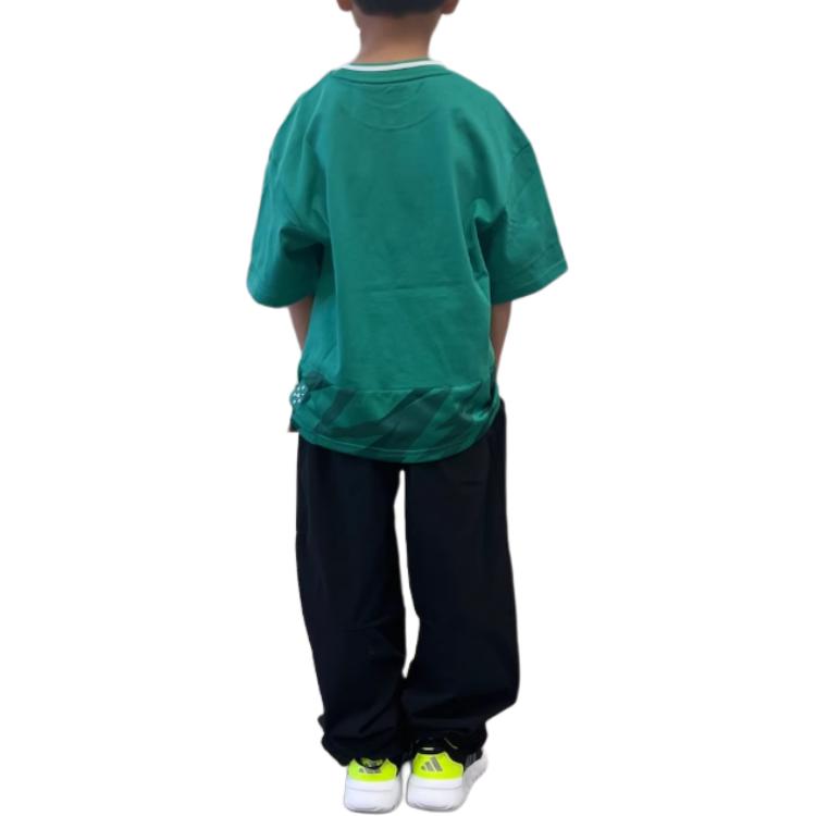Adidas Футболка Light Lawn Green для детей 3-7 лет — фото 4