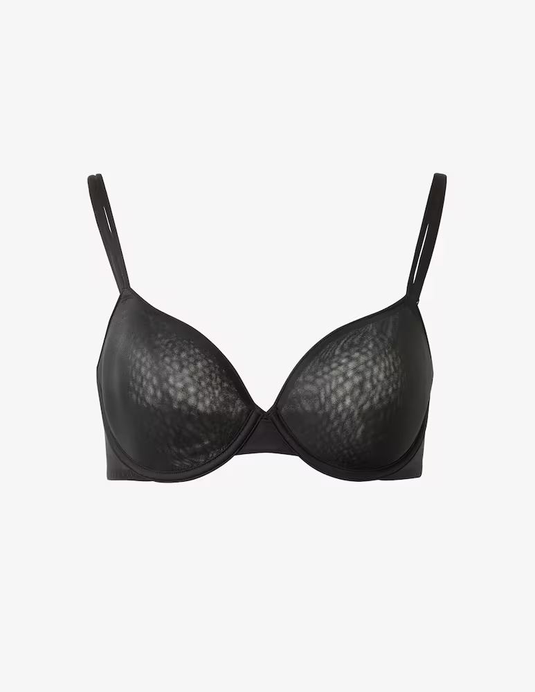 

Бюстгальтер на легкой подкладке Calvin Klein, черный