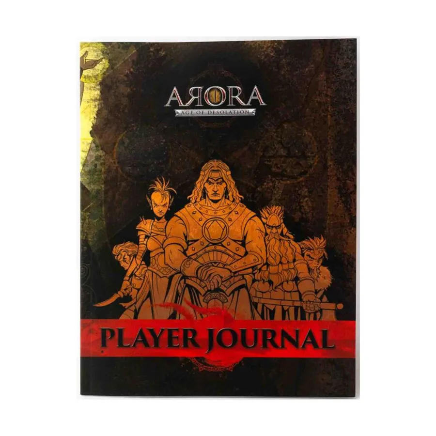 

Arora Player Journal, Role Playing Games (Ghostfire Gaming), мягкая обложка