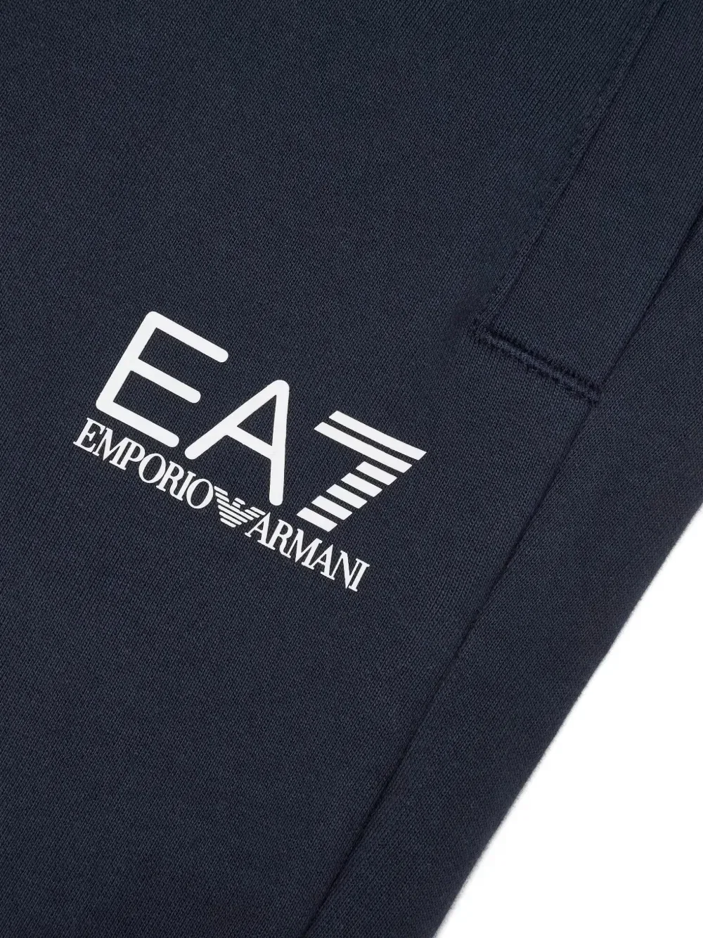 Спортивные брюки с логотипом Ea7 Emporio Armani, синий — фото 3
