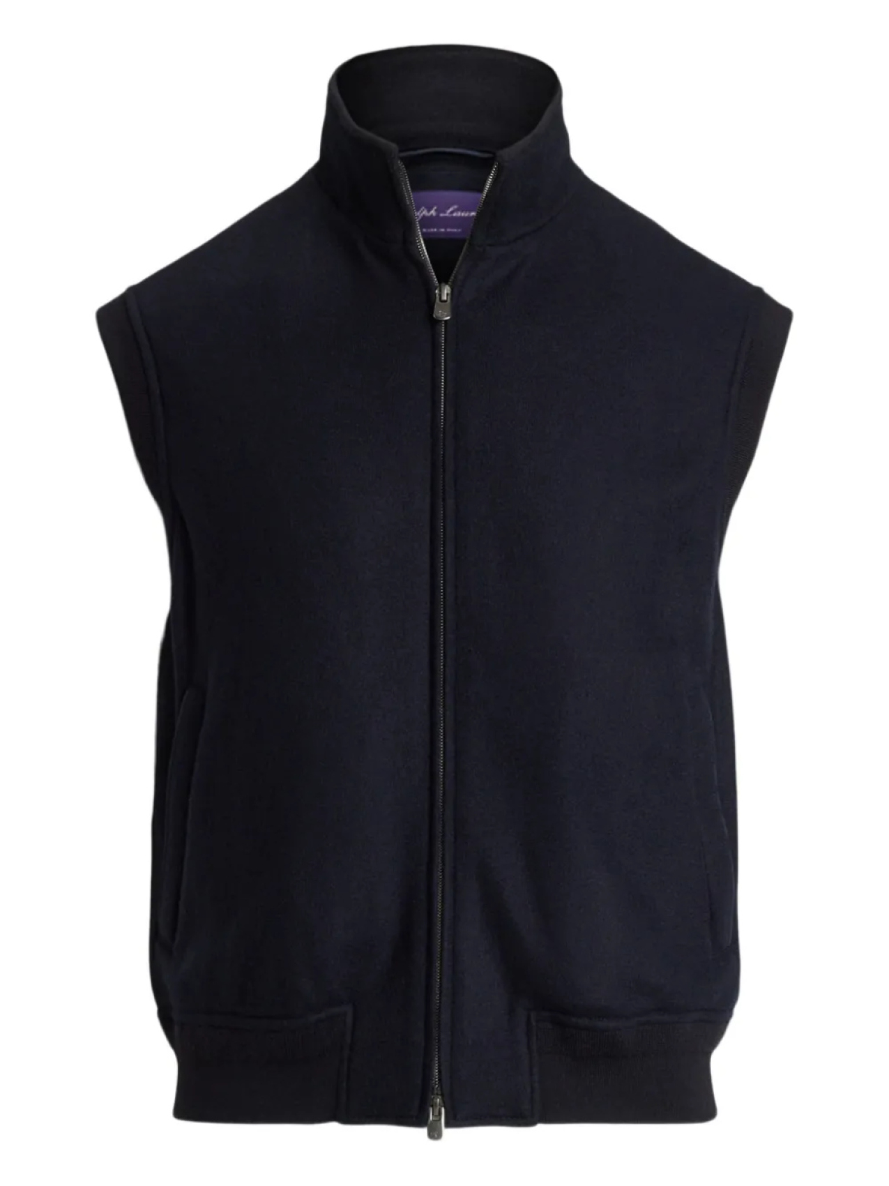 

Ralph Lauren Purple Label жилет на молнии, синий