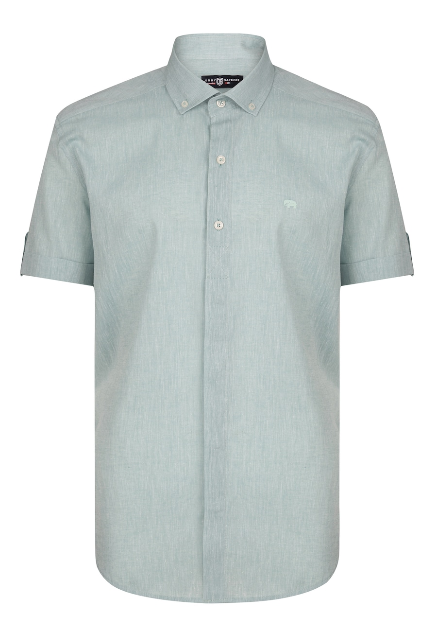 

Рубашка на пуговицах классического кроя Jimmy Sanders, пастельно-зеленый