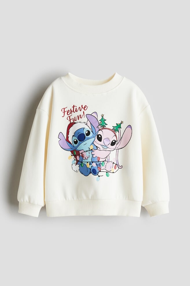 

Толстовка с принтом H&M, белый