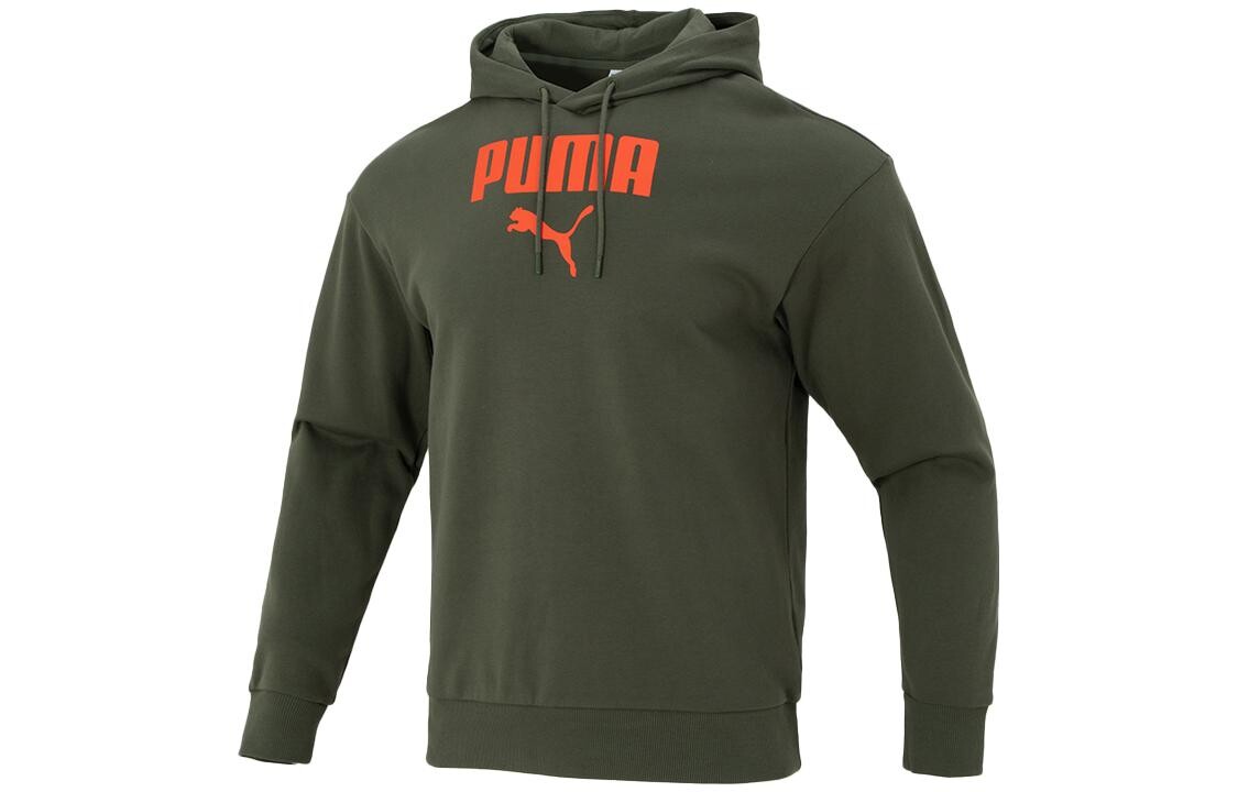 

Толстовка унисекс оливково-зеленая Puma, оливково-зеленый