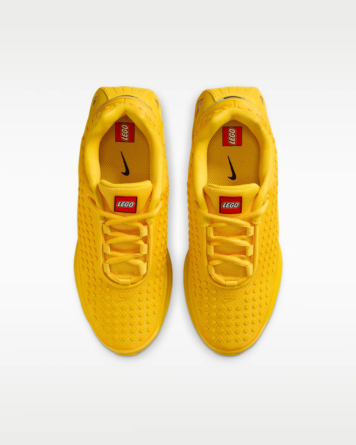Детские кроссовки Nike Air Max Dn x LEGO® Collection, Tour Yellow/Volt/Rush Red/Black — фото 4