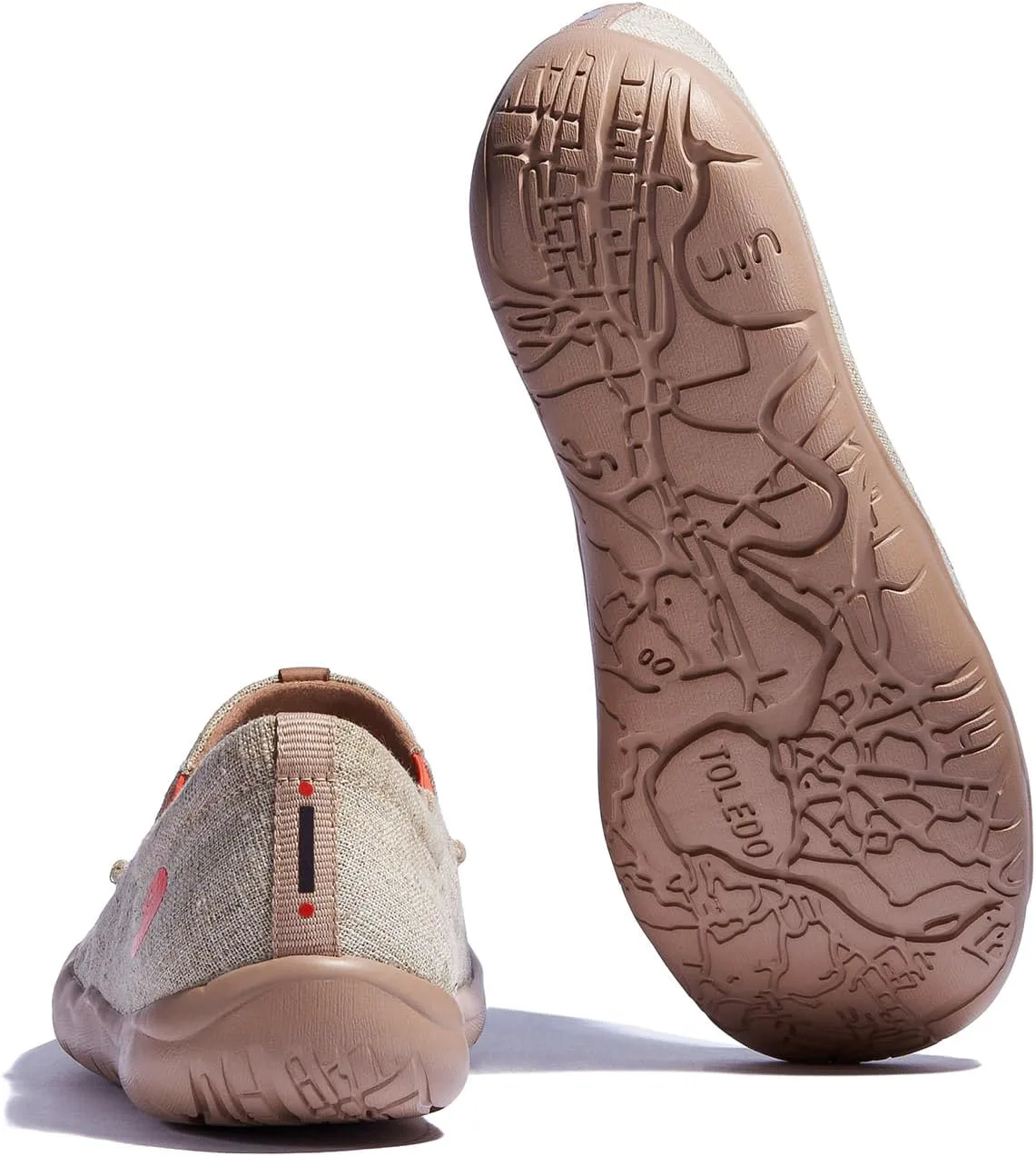 

Мужские художественные туристические туфли UIN, слипоны, повседневные раскрашенные лоферы, легкие и удобные модные кроссовки Nerja, светло-хаки