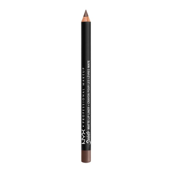 

Замшевый матовый карандаш для губ NYX Professional Makeup, цвет smll21 brooklyn thorn, 1 гр