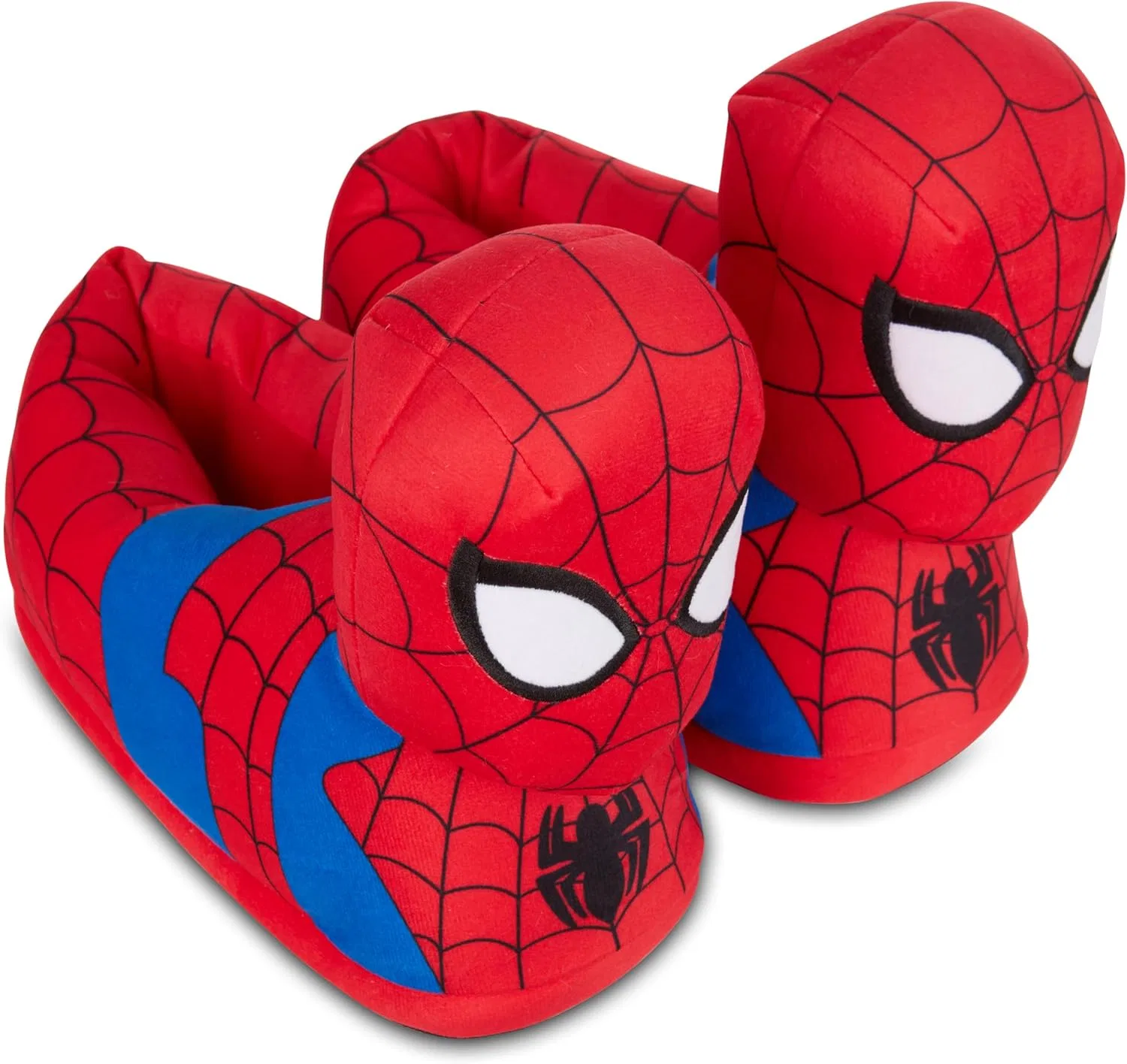 Тапочки с 3D плюшем, Marvel, Красные