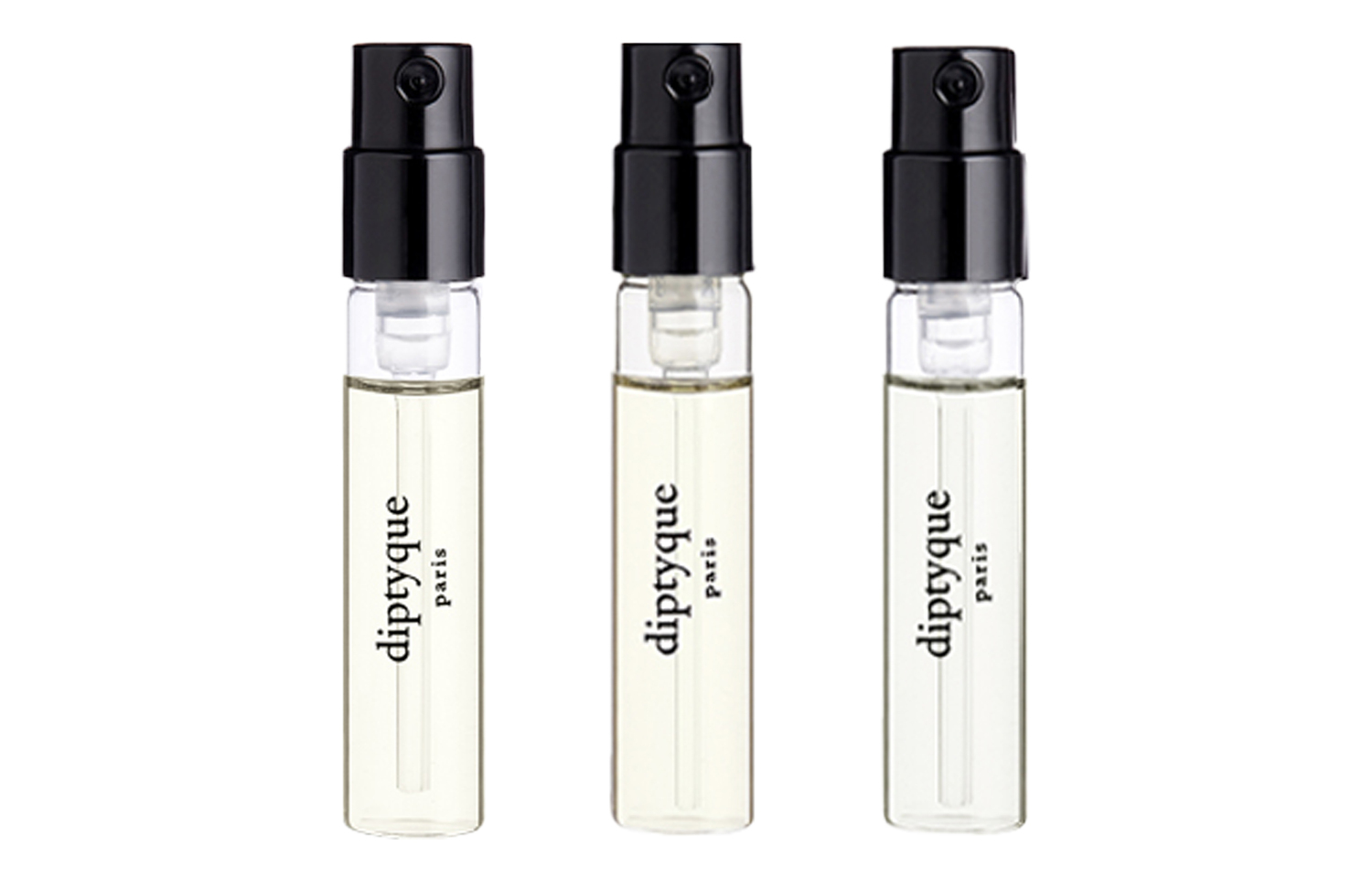 

Diptyque Набор парфюмерных проб Tan Dao+Greek Fig+Rose Light три предмета туалетная вода сандал кедр 2мл*3