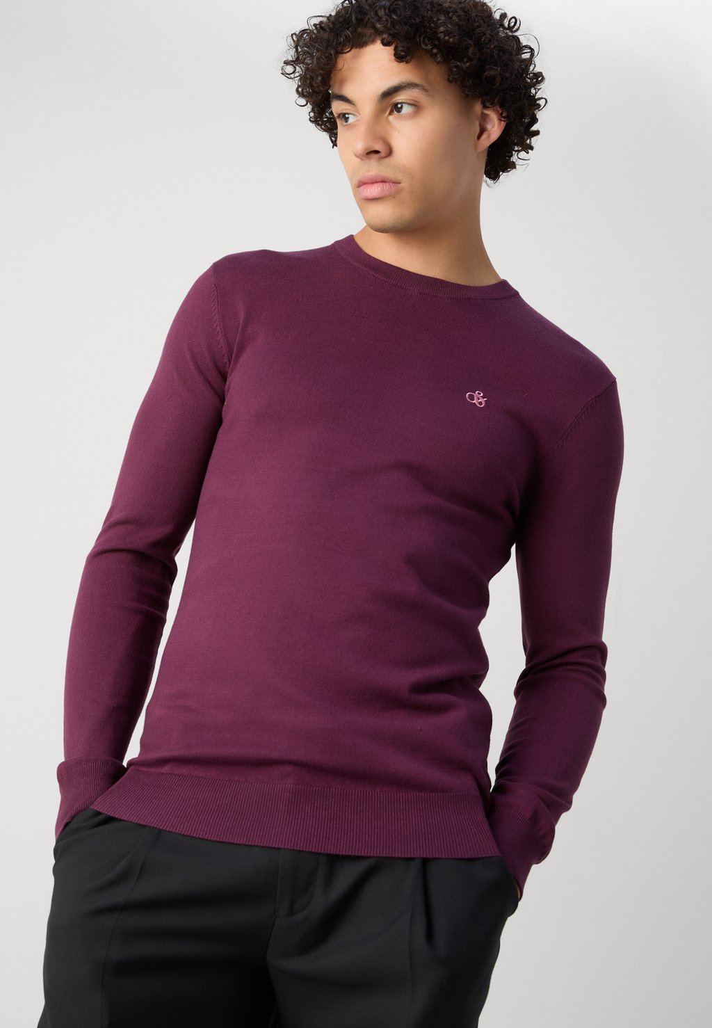 

Джемпер ESSENTIAL SWEATER Scotch & Soda, бордовый