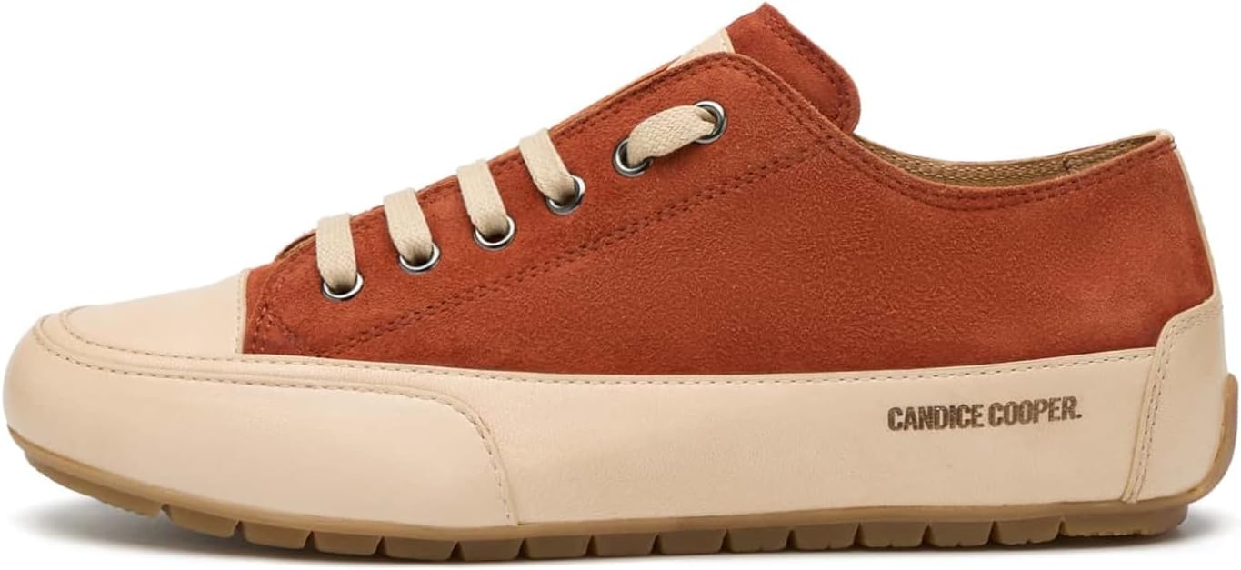 

Кроссовки Candice Cooper для взрослых, унисекс, Оксфорд, плоская подошва, красный