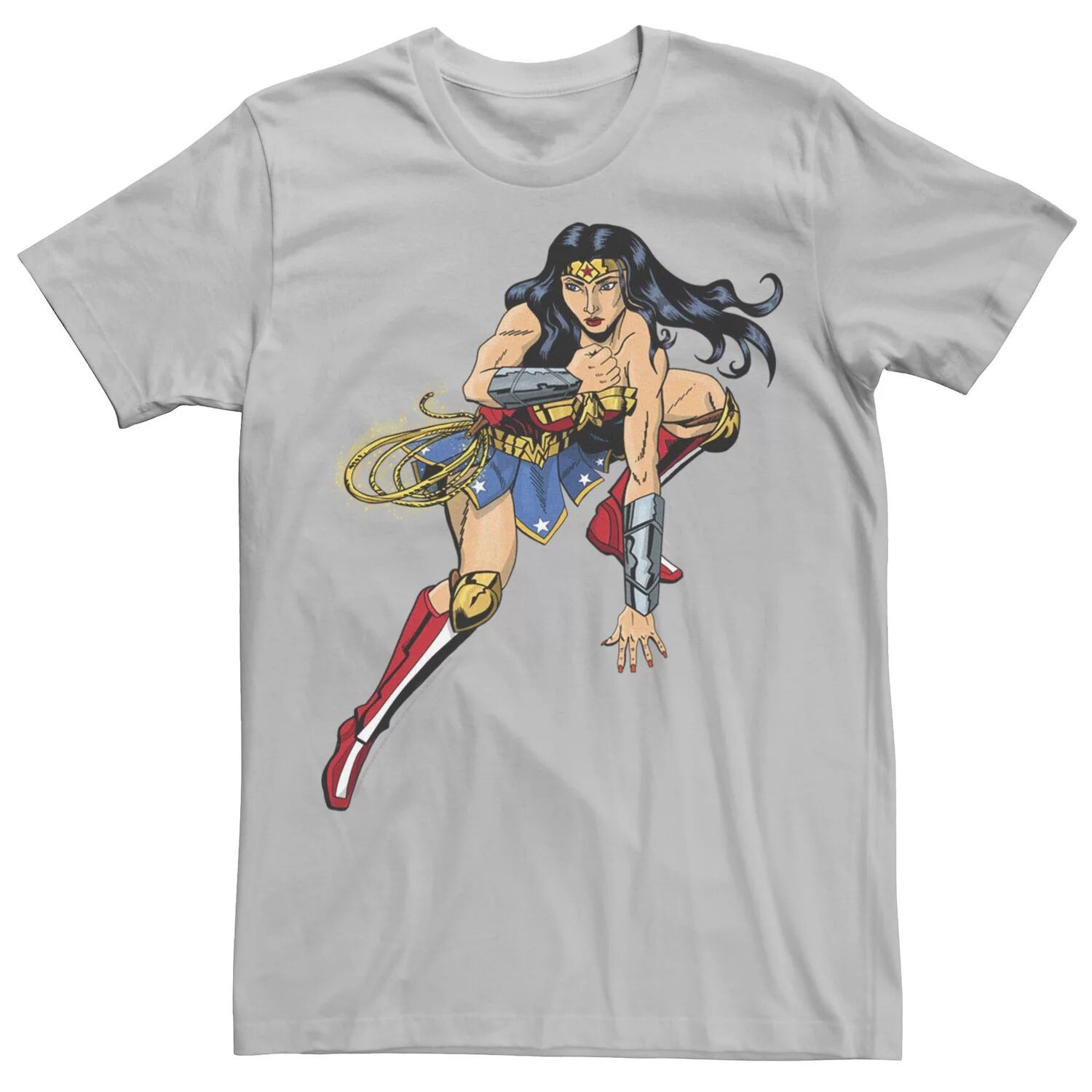 

Мужская футболка DC Fandome Wonder Woman Action Shot Licensed Character