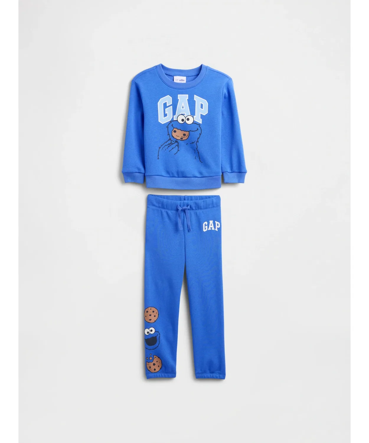 Детский костюм-двойка Sesame Street от babyGap, синий