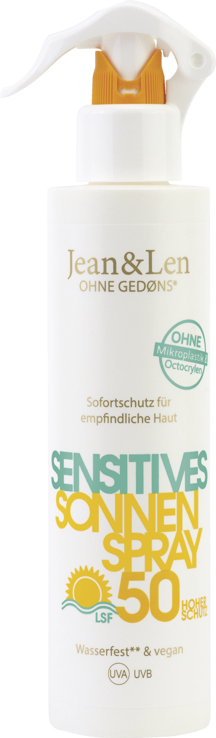 

Солнцезащитный крем Jean&Len Sensitives Sonnenspray LSF 50