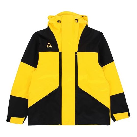 

Куртка acg gore-tex windproof jacket yellow Nike, желтый