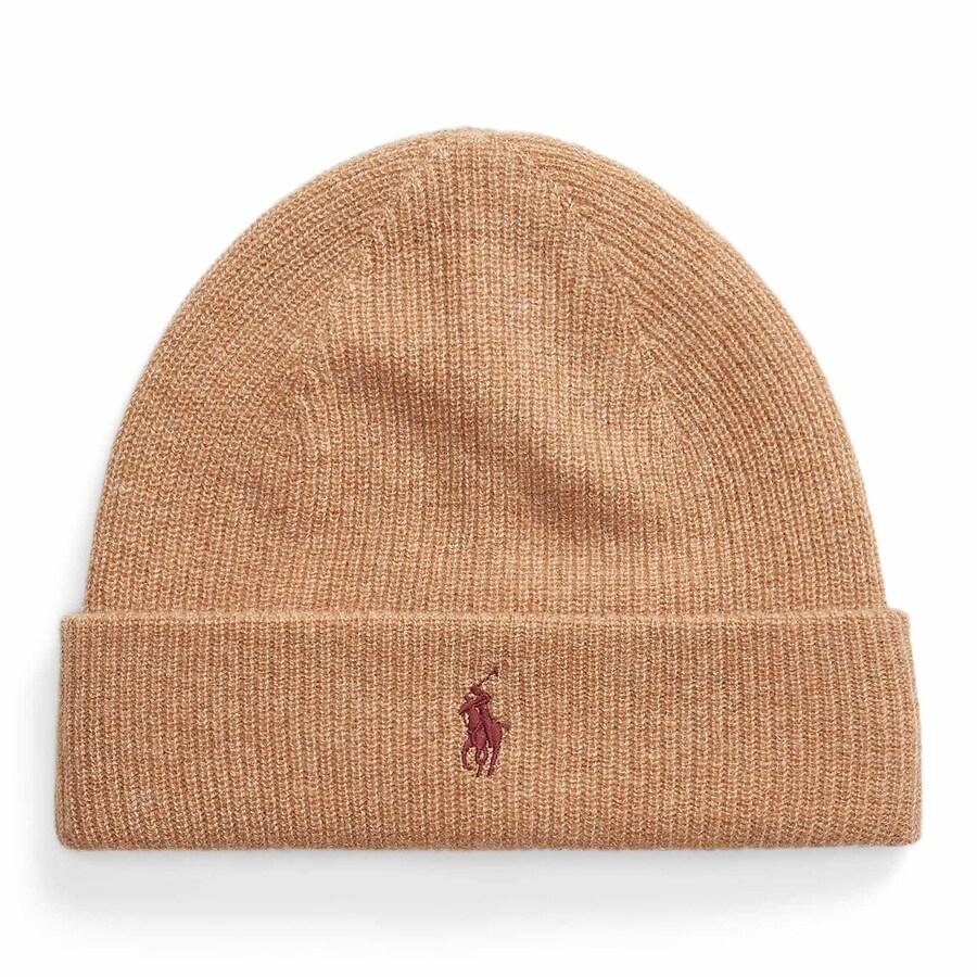 

Шапка Polo Ralph Lauren, mottled brown