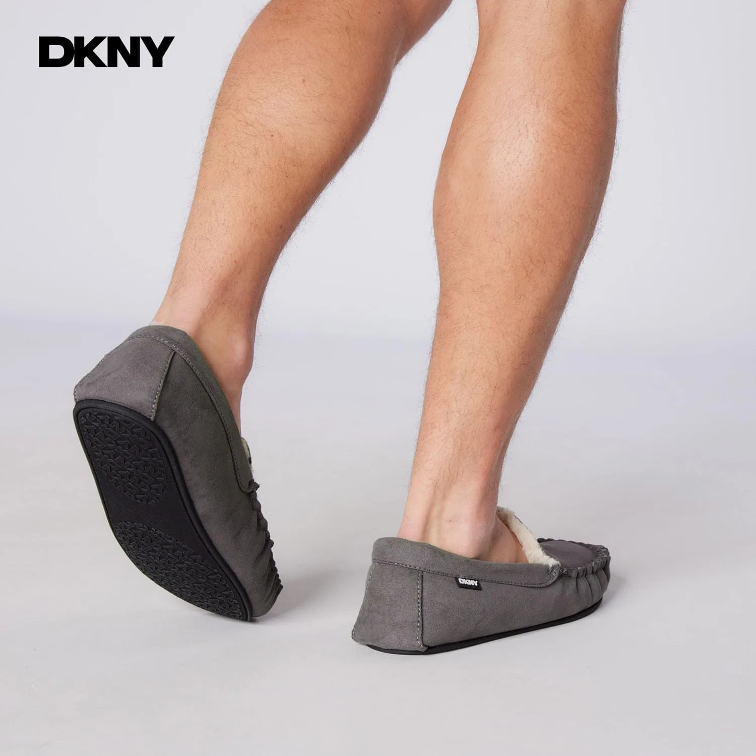 Мужские мокасины DKNY Electra, Gray — фото 2