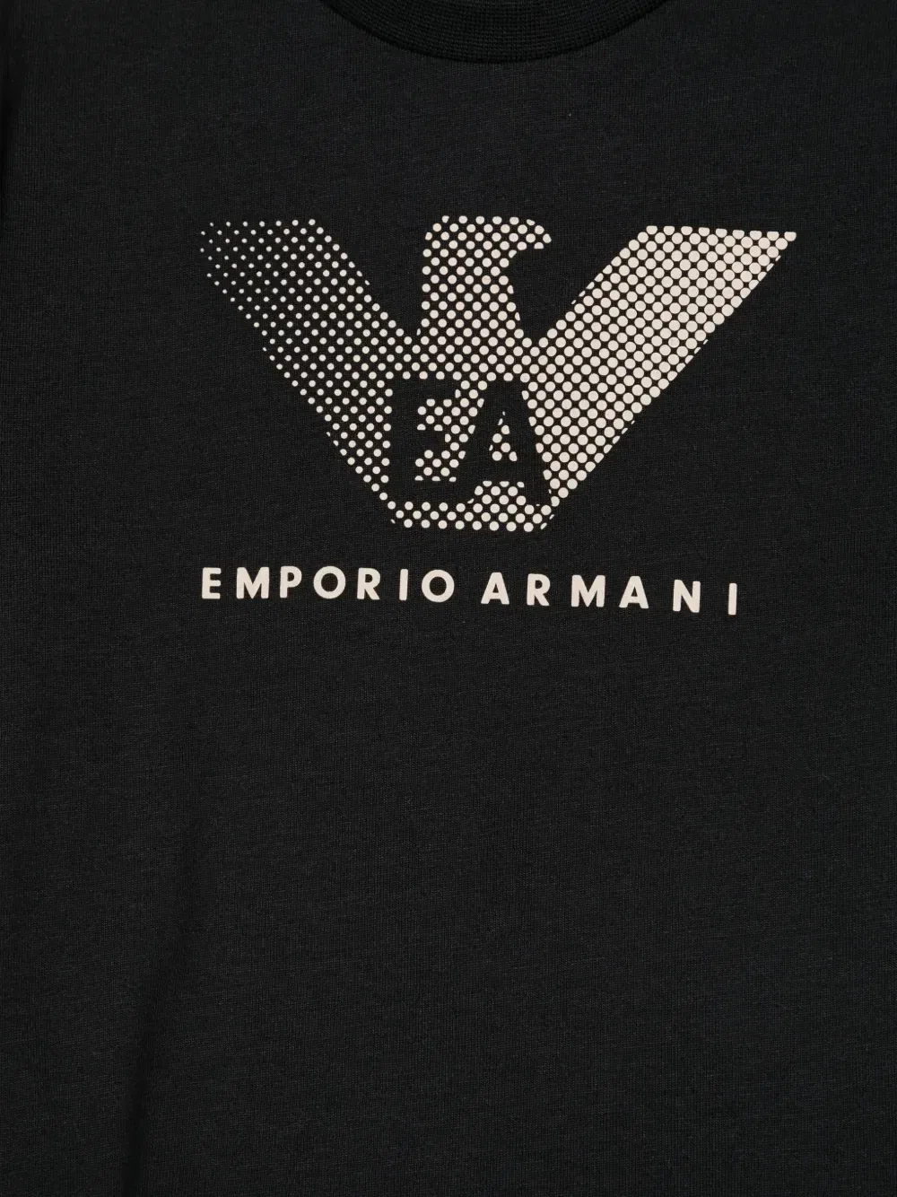 Комплект из трех футболок с логотипом Emporio Armani Kids, белый — фото 2