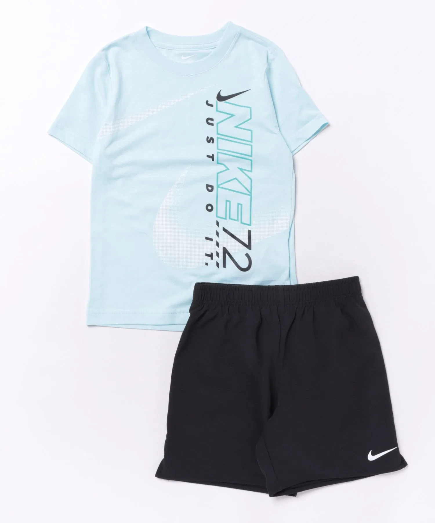 Детский комплект футболка и шорты Nike Rhythm DF Mesh чёрный