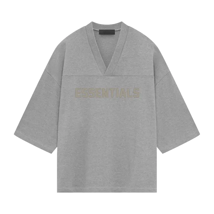 

Футболка Fear Of God Essentials Fear of God Essentials Football 'Dark Heather Oatmeal', серый