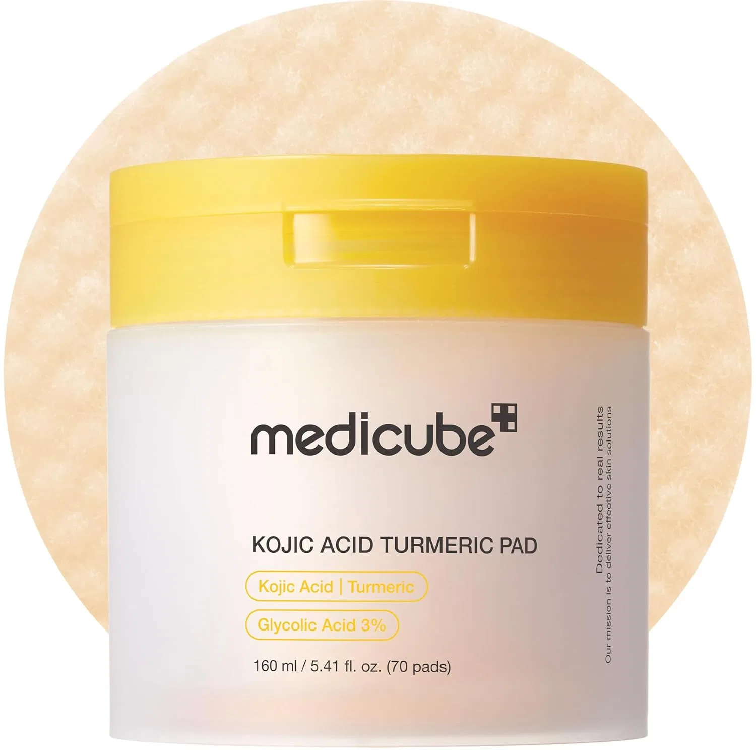 Тоник Medicube — Тонер-пэды для проблемной кожи с койевой кислотой и куркумой от , Kojic Acid Turmeric Pads