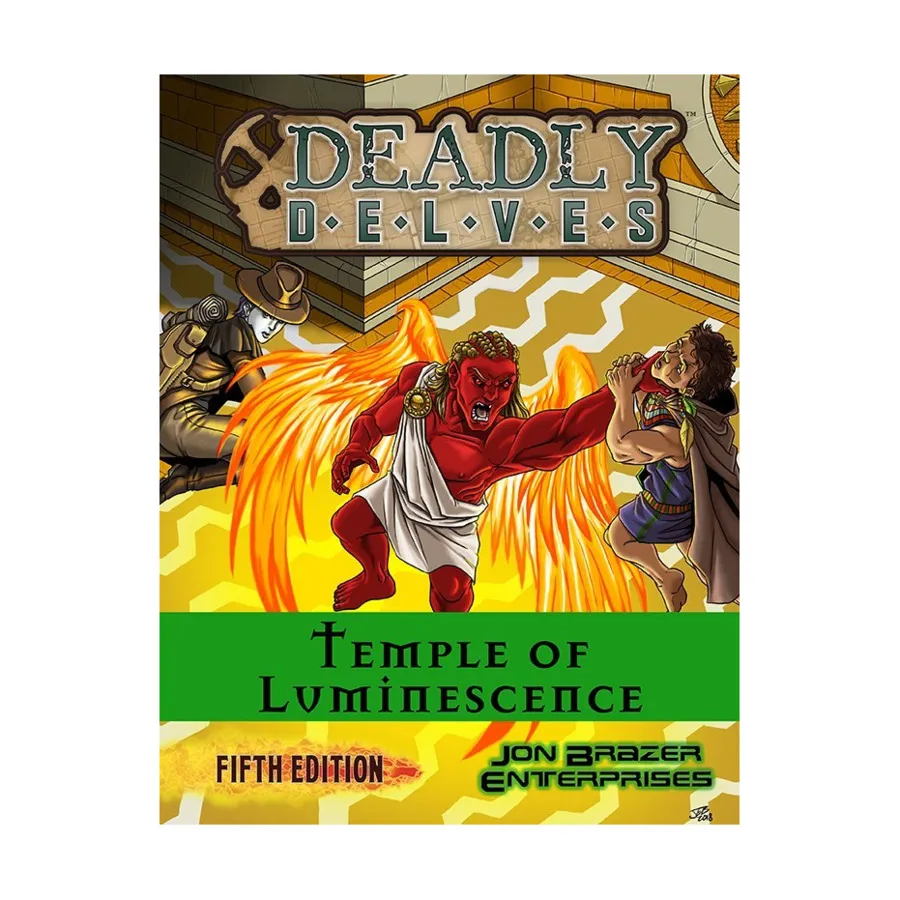 

Deadly Delves - Temple of Luminescence, 5th Edition (Jon Brazer Productions), мягкая обложка