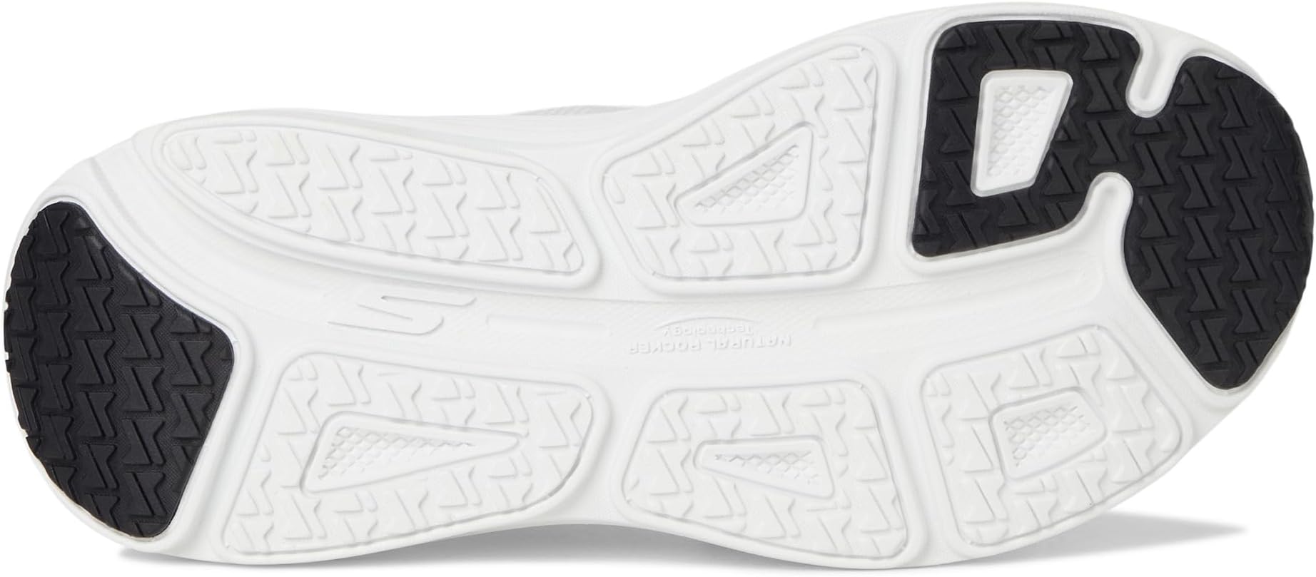 Кроссовки SKECHERS Max Cushioning Endeavour Hallandale Hands Free Slip-Ins, White/Black — фото 3