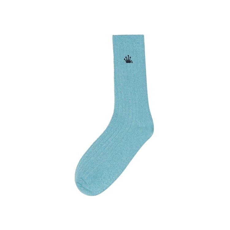 

Носки Stussy Metallic Crown Dress Sock, цвет Teal